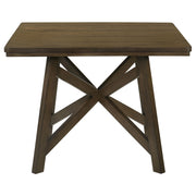 Canfield 47-inch Square Counter Height Dining Table Brown - 109178