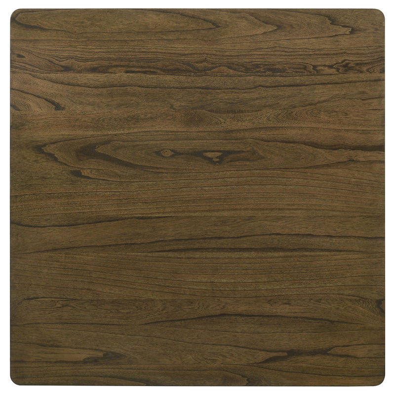 Canfield 47-inch Square Counter Height Dining Table Brown - 109178
