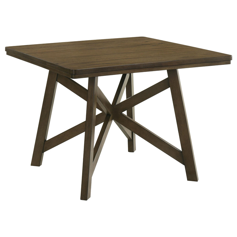Canfield 5-piece 47-inch Counter Height Dining Set Brown - 109178-S5