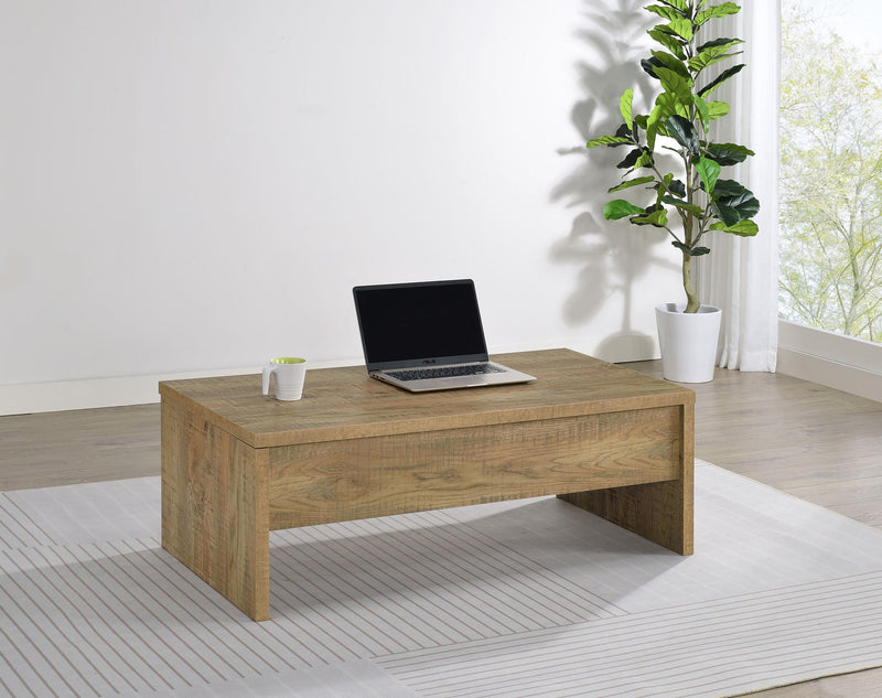 Canoga Engineered Wood Lift Top Cocktail Coffee Table Mango - 706358