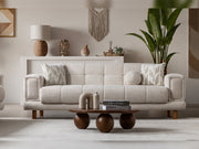 Canyon  3-pieces (Sofa & Loveseat & Chair) Livingroom Set in Cream - 200-ST-CAN-CREMONA02-321