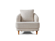 Canyon  3-pieces (Sofa & Loveseat & Chair) Livingroom Set in Cream - 200-ST-CAN-CREMONA02-321