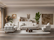Canyon  3-pieces (Sofa & Loveseat & Chair) Livingroom Set in Cream - 200-ST-CAN-CREMONA02-321