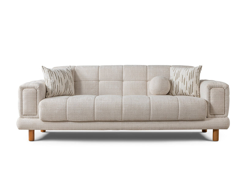 Canyon  3-pieces (Sofa & Loveseat & Chair) Livingroom Set in Cream - 200-ST-CAN-CREMONA02-321