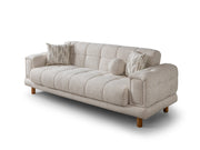 Canyon  3-pieces (Sofa & Loveseat & Chair) Livingroom Set in Cream - 200-ST-CAN-CREMONA02-321