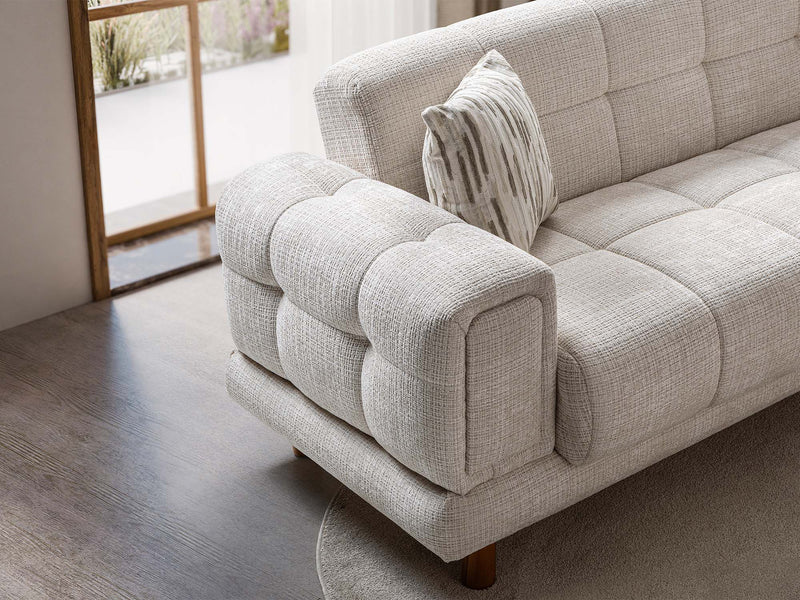 Canyon  3-pieces (Sofa & Loveseat & Chair) Livingroom Set in Cream - 200-ST-CAN-CREMONA02-321