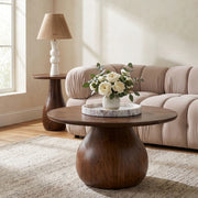 Canyon Mango Wood Coffee Table in Brown - 77012Brown-CT