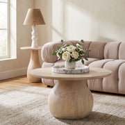 Canyon Mango Wood Coffee Table in Natural - 77012Natural-CT