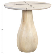 Canyon Mango Wood End / Side Table in Natural - 77012Natural-ET
