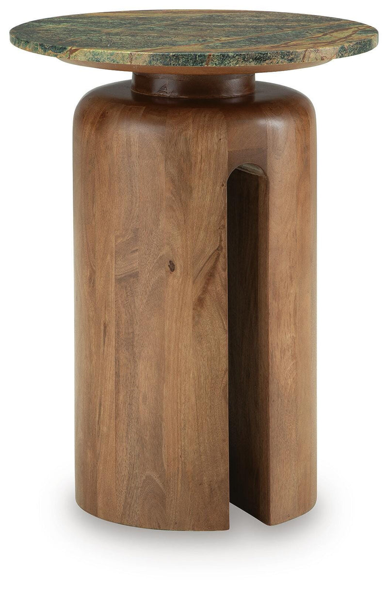 Caplow Brown/Green Accent Table - A4000750