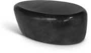 Capsule Aluminum Coffee Table in Black - 99062Black-CT
