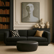 Capsule Aluminum Coffee Table in Black - 99062Black-CT