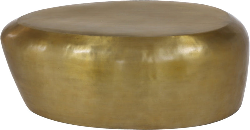 Capsule Aluminum Coffee Table in Gold - 99062Gold-CT