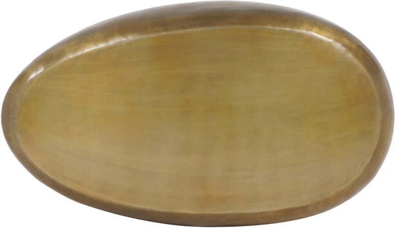 Capsule Aluminum Coffee Table in Gold - 99063Gold-CT