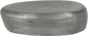 Capsule Aluminum Coffee Table in Silver - 99063Silver-CT