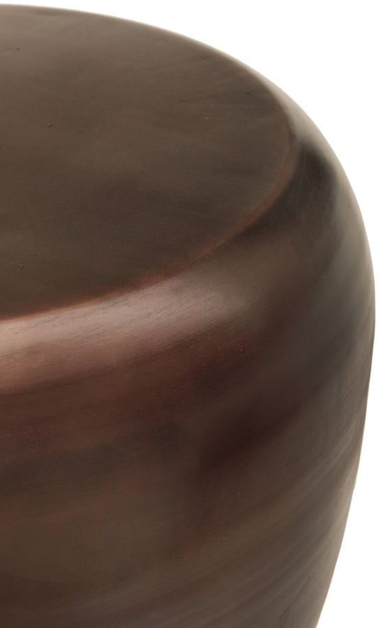 Capsule Aluminum End / Side Table in Brown - 99062Brown-ET