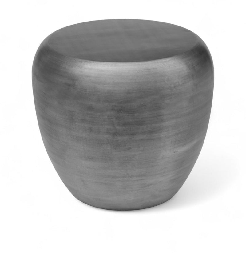 Capsule Aluminum End / Side Table in Silver - 99062Silver-ET