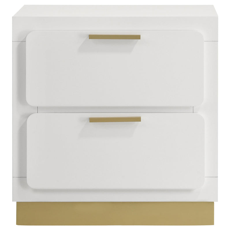 Caraway 2-drawer Nightstand White - 224772