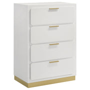 Caraway 4-drawer Bedroom Chest White - 224775