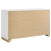 Caraway 4-piece Eastern King Bedroom Set White - 224771KE-S4