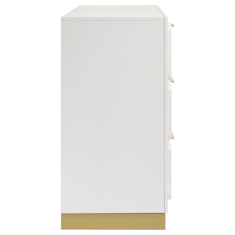 Caraway 6-drawer Dresser White - 224773