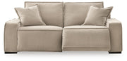 Carceri Cashmere 2-Piece Power Reclining Sectional Loveseat - 87003S1