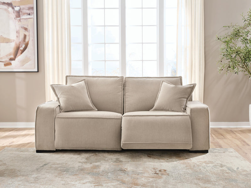 Carceri Cashmere 2-Piece Power Reclining Sectional Loveseat - 87003S1
