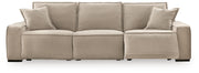 Carceri Cashmere 3-Piece Power Sectional Reclining Sofa - 87003S3