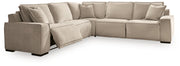 Carceri Cashmere 5-Piece Power Sectional Reclining Sofa - 87003S4