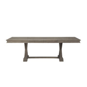 Cardano Driftwood Brown Extendable Dining Set - Gate FurnitureDining Room Set