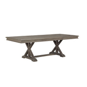 Cardano Driftwood Brown Extendable Dining Set - Gate FurnitureDining Room Set