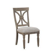 Cardano Driftwood Brown Round Dining Set - Gate FurnitureDining Room Set