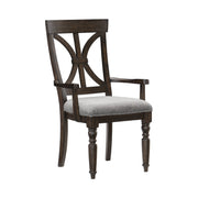 Cardano Driftwood Charcoal Extendable Dining Set - Gate FurnitureDining Room Set