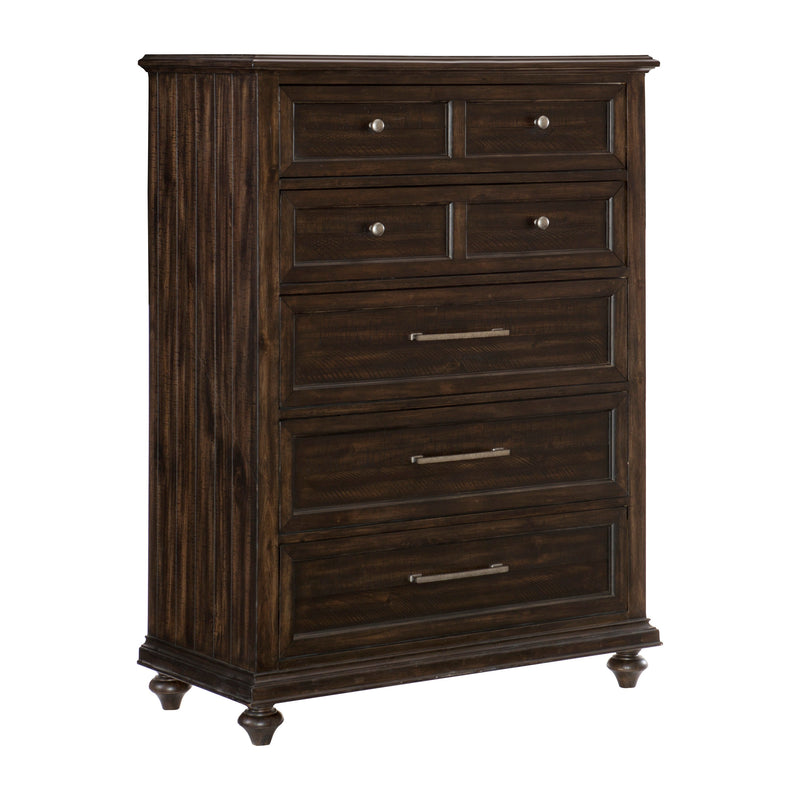 Cardano Driftwood Charcoal Panel Bedroom Set - Gate FurnitureBedroom Set