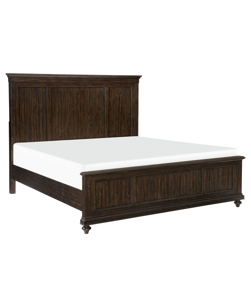 Cardano Driftwood Charcoal Panel Bedroom Set - Gate FurnitureBedroom Set