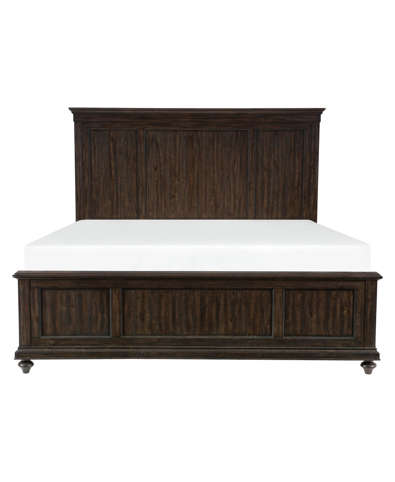 Cardano Driftwood Charcoal Panel Bedroom Set - Gate FurnitureBedroom Set