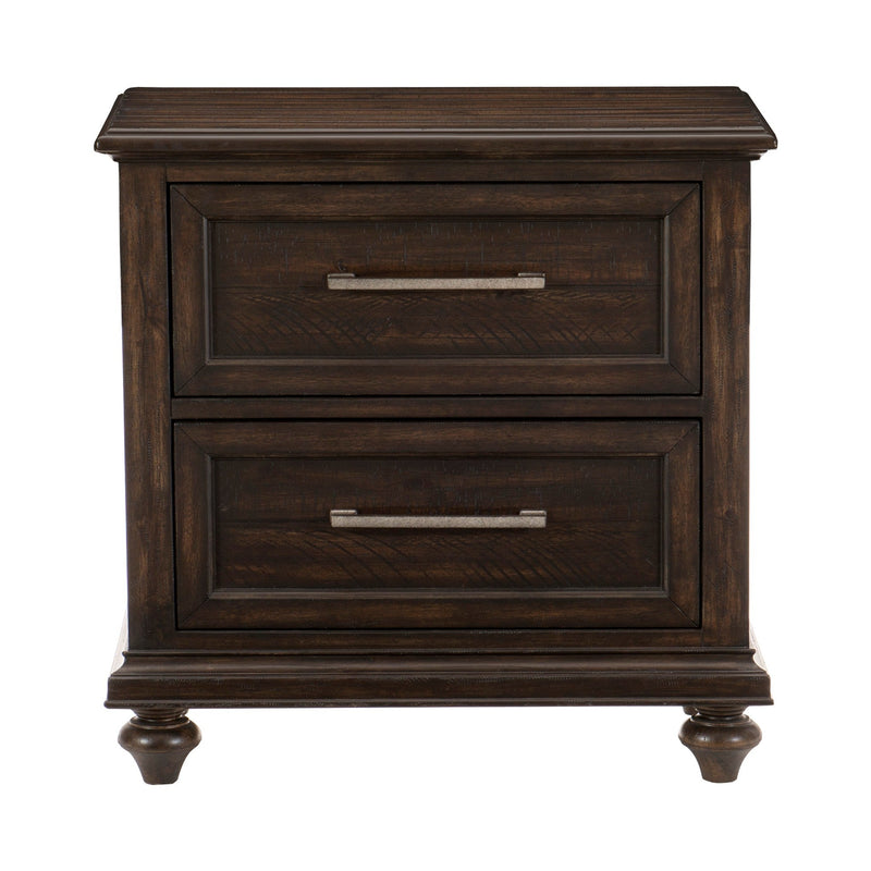 Cardano Driftwood Charcoal Panel Bedroom Set - Gate FurnitureBedroom Set