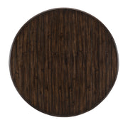 Cardano Driftwood Charcoal Round Dining Set - Gate FurnitureDining Room Set