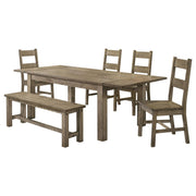 Cardova 6-piece Extension Table Dining Set Vineyard Oak - 192921-S6