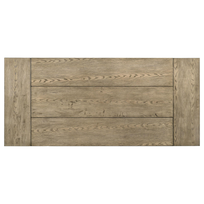 Cardova 87-inch Solid Wood Extension Dining Table Vineyard Oak - 192921