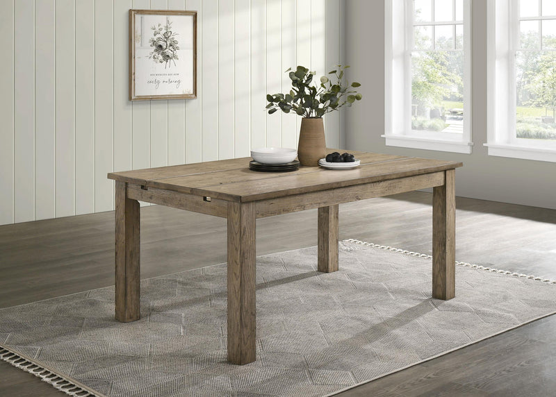 Cardova 87-inch Solid Wood Extension Dining Table Vineyard Oak - 192921