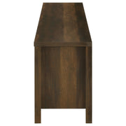 Carey 79-inch TV Stand Fireplace Media Console Dark Pine - 722823