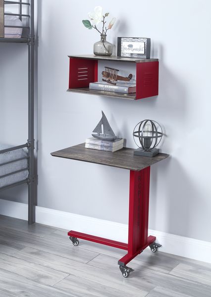 Cargo Accent Table W/Wall Shelf - AC00361