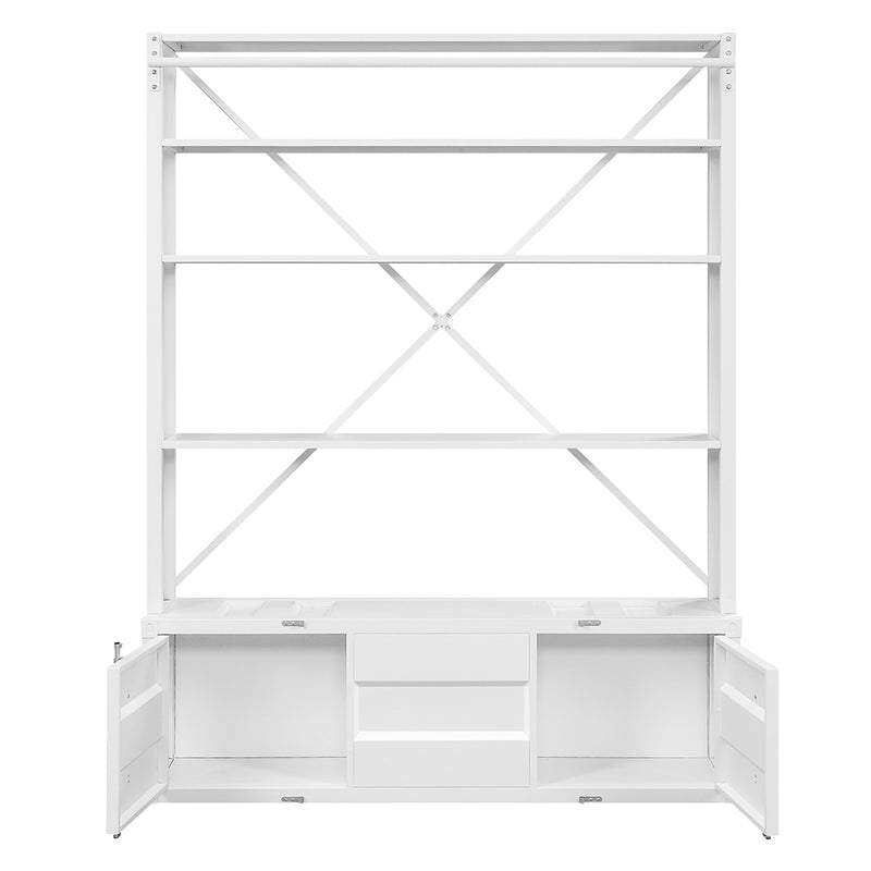 Cargo Bookcase W/Ladder - 39882
