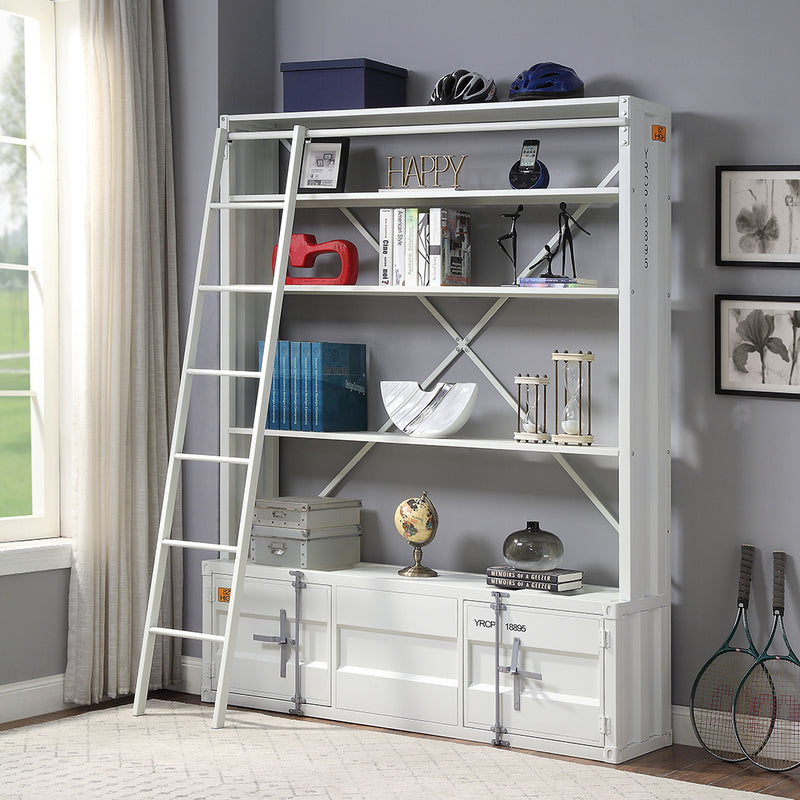 Cargo Bookcase W/Ladder - 39882