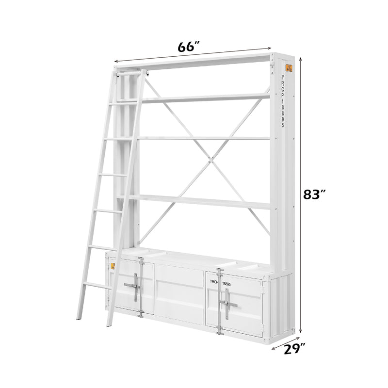 Cargo Bookcase W/Ladder - 39882