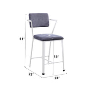 Cargo Counter Height Chair (Set-2) - 77887