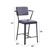 Cargo Counter Height Chair (Set-2) - 77907