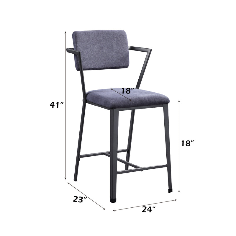 Cargo Counter Height Chair (Set-2) - 77907