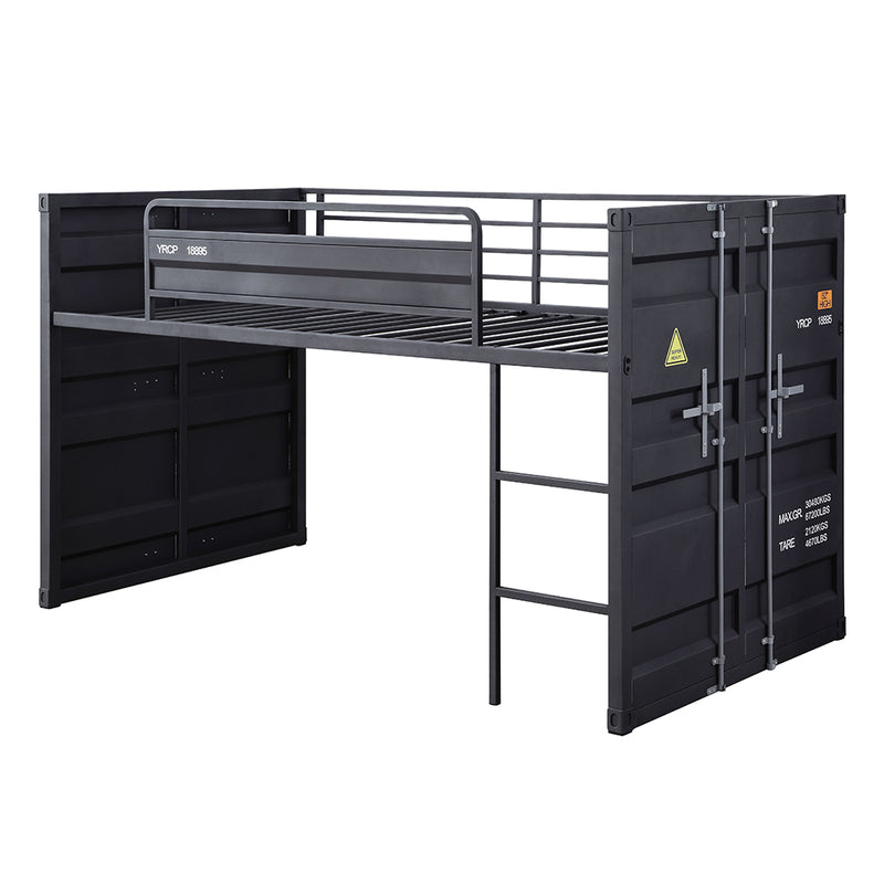 Cargo Twin Loft Bed W/Slide - 38305